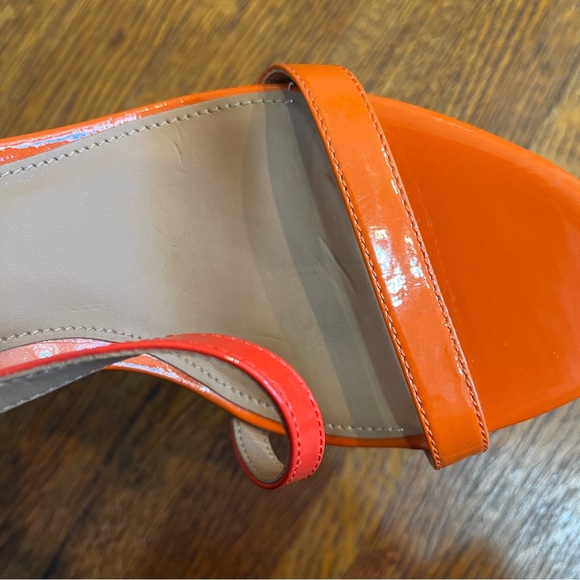 🧡Calvin Klein Narella Orange Patent Stilettos - Picture 8 of 12